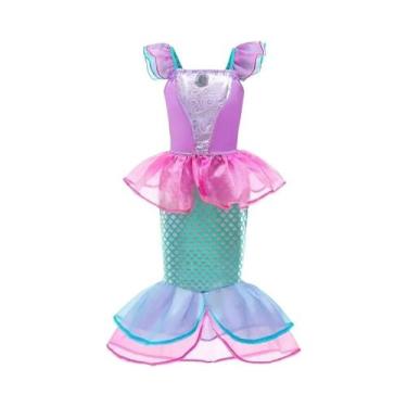 Imagem de Vestido de Festa Infantil de Princesa - Halloween: Rapunzel, Cinderela