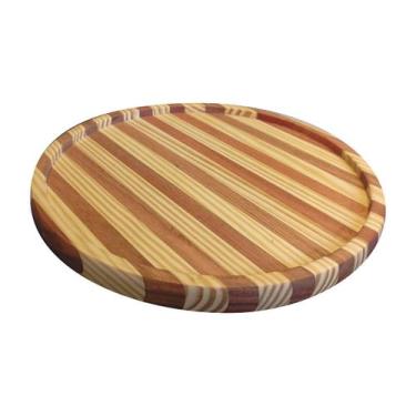 Imagem de Tábua mista para pizza 28cm com rebaixe 25cm - Edal