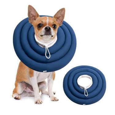 Imagem de BARDIMIES Cones Macios para Cães, Coleira de Recuperação para Cães Donut Após Cirurgia-Alternativa Ao Cone da Vergonha, Coleira Eletrônica Anti-Mordida E Lambida para Animais de Estimação, Cicatrizaçã