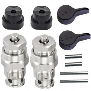 Imagem de Para Graco pacote com 2 235014 válvula de pulverização airless prime e válvula de drenagem para pulverizadores de tinta airless de reposição Graco 210 230 390 395 490 495 3400: