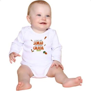 Imagem de Body intantil Religioso semear e colher - Alearts, P