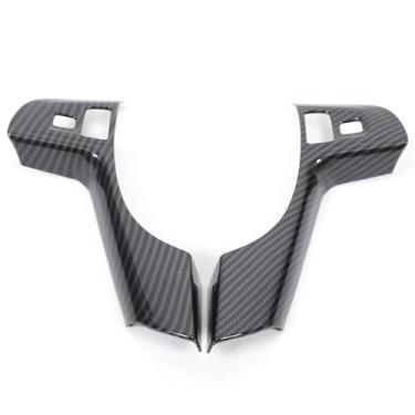 Imagem de Capa decorativa para painel de carro para Pontiac G8 2008 2009, acessórios de decoração de interiores de carro (padrão de fibra de carbono)