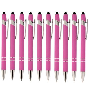 Imagem de Caneta Esferográfica Touch Kit Com 10 Unidades 5 Cores-Luxo