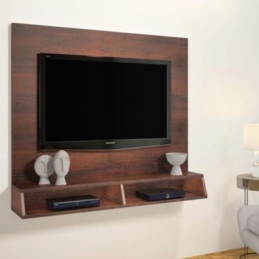 Imagem de Painel de Parede Rack para TV com Nicho Quarto Sala Café - Full Econom