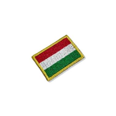 Imagem de BP0406-031 Bandeira Hungria Patch Bordado 3,8x2,5cm - BR44