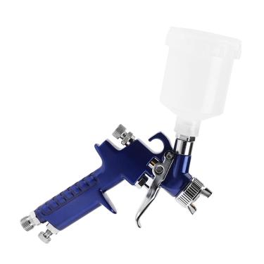 Imagem de Pistola de Pulverização de Alimentação por Gravidade 0,8/1,0 Mm de Bico 125ml Mini Pistola de Pulverização Pneumática para Reparo de Pintura de Carro, Adequado para Desenho