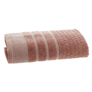 Imagem de Toalha De Banho Corttex Treviso 97% Algodão 70x140cm, ROSA