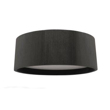 Imagem de Plafon Wood Redondo 40Cm Preto