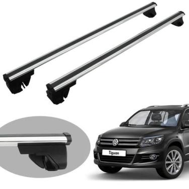 Imagem de Travessa rack de teto Bepo Eros polido Tiguan 2009 a 2017