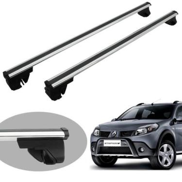 Imagem de Travessa rack de teto Bepo Eros polido Sandero Stepway 2009 a 2019