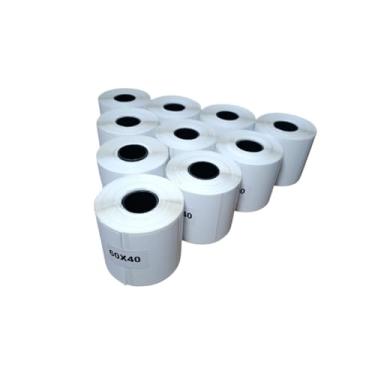 Imagem de ETIQUETA TÉRMICA BALANÇA 60X40 10 ROLOS ELGIN TOLEDO FILIZOLA| BOBMAX