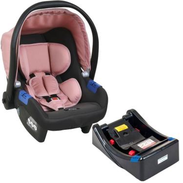 Imagem de Bebê Conforto Touring X Rosa Cz Com Base Burigotto