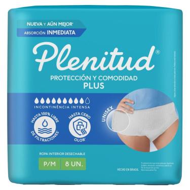 Imagem de Roupa Íntima Plenitud Plus para Incontinência P/M - 8 Unidades