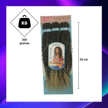 Imagem de Aplique Cabelo 3X Boho Passion 55Cm 300G Crochet Braid