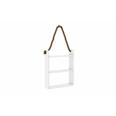 Imagem de Prateleira Decorativa Quarto Bebê Am 3119 Branco - Movelbento