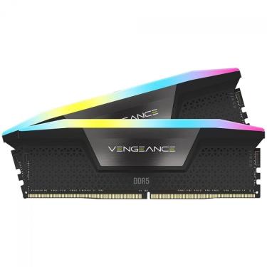 Imagem de Memória RAM Corsair Vengeance RGB 32GB (2x16GB) DDR5 5200MHz