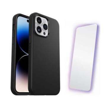 Imagem de OtterBox Capa para iPhone 14 Pro Max (apenas) Symmetry Series+ com protetor de tela - preta