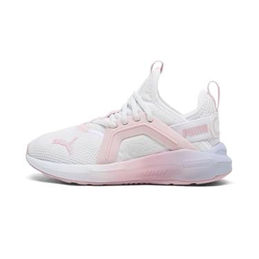 Imagem de PUMA Tênis infantil unissex Softride Enzo Evo sem cadarço, Puma Vinho rosa branco, 10.5 Little Kid