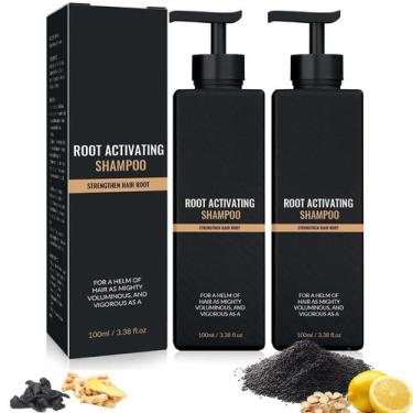 Imagem de Shampoo Root Activator, crescimento de cabelo, anti-queda de cabelo, 2