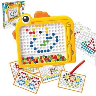 Imagem de Lousa Magnético Brinquedo Infantil Educativo Imã Caneta Magnética Educ