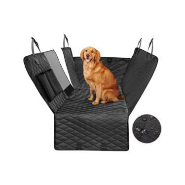 Imagem de Capa Protetora Carro Pet, Proteção 7 em 1 - À Prova D'água, Fundo Rígido, Resistente Ao Desgaste, Lavável À Máquina, Ajuste Universal, Cinto de Segurança e Design de Rede.