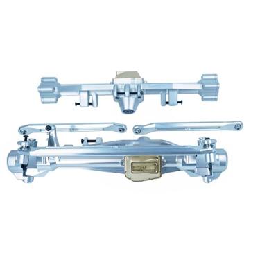 Imagem de BEAXTURBO Racing Upgrade Parts CNC Aluminum #7075 Front and Rear Axle Kit for AXIAL SCX6 Trail Honcho 1/6 (Silver)