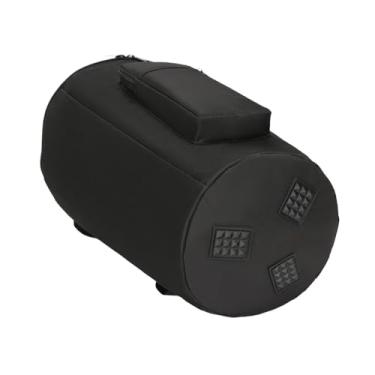 Imagem de Dynwave Djembe Bolsa de tambor talhas de ombro ajustáveis ​​Oxford Pano Poto à prova de poeira espessada Black respirável resistente African Drum Carry Case, 10 Inch