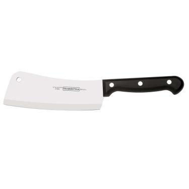 Imagem de Cutelo 6 Polegadas Tramontina Ultracorte Com Fio Liso Preto