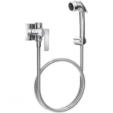 Imagem de Ducha Higiênica Breezy Com Registro E Derivação Cromado Docol