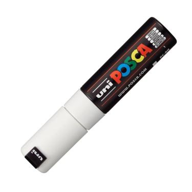 Imagem de Marcador Multiuso Uni Posca Marker 8.0mm - Mitsubishi - Branco