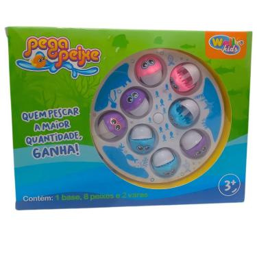 Imagem de Jogo Pescaria Pega Peixe C- 11 Peças - Wellkids