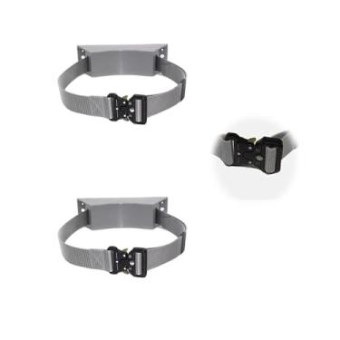 Imagem de Suporte de parede para tanque de oxigênio - ABS durável para tanques de propano, nitrogênio e mergulho - Economia de espaço(2pcs)