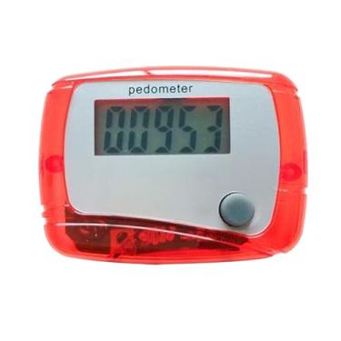 Imagem de Pedômetro Para Caminhada - Contador De Passos Para Tornozelo | Monitor Digital LCD com Metas Diárias para Caminhadas, Corrida, Treinos, Natação, Esportes e Aventuras em Ambientes Internos e Externos