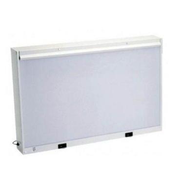 Imagem de Negatoscópio 2 Corpos Parede LED Bivolt - BR CIRURGICA