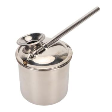 Imagem de TOPINCN Pulverizador de Pintura de Cerâmica, 200 Ml de Aço Inoxidável Ferramenta de Argila Atomizador de Cerâmica Pintura de Cerâmica Panelas Óleo de Spray Pode Soprar Spray de Esmalte