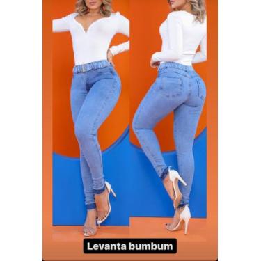Imagem de Calça Jeans Feminina - Moda Contemporânea, 36/38/40/42/44