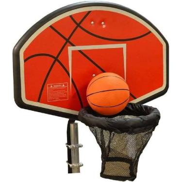 Imagem de Cesta De Basquete Com Rede Para Pula Pula Trampolim Set2 - Orbitoys