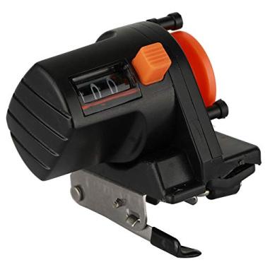 Imagem de Pesca linha profundidade contador mecânica pesca linha Finder Combater comprimento medidor ferramenta para água salgada água doce pescadores plástico 0 999 metros 60x55 milímetros