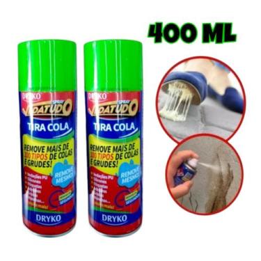 Imagem de Tira Cola Grude e Etiqueta e Removedor Adesivo 400ml Spray Silicone Es