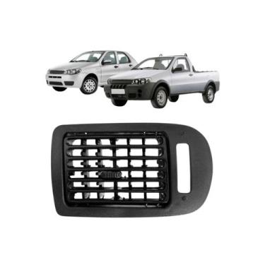 Imagem de Moldura Difusor Ar C Aletas Palio Siena Fire 1996 A 2010 - Autoplast, 