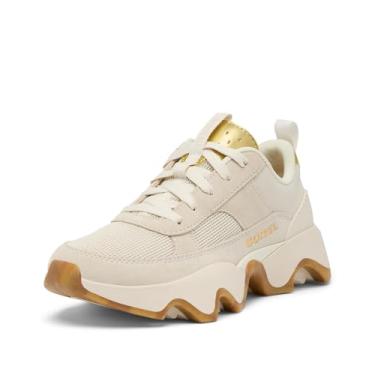 Imagem de Sorel Tênis feminino de renda Kinetic Impact Ii Wonder, Ouro verdadeiro/giz, 36