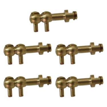 Imagem de JWQFBC 5x Parafusos para Saxofone Peças de Substituição para Instrumentos Musicais Portáteis Afinação Saxofones Soprano Kit de Manutenção e Reparo DIY Sax, Agudos