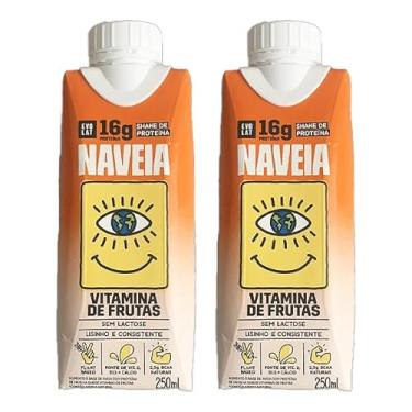 Imagem de Kit 2X: Shake Proteico Vegano Vitaminas de Frutas Naveia 250ml