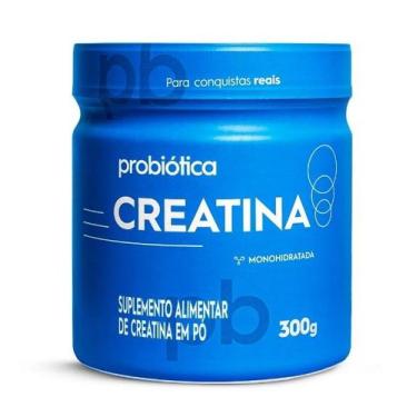 Imagem de Creatina 300g Pura Monohidratada Probiotica Nova Embalagem