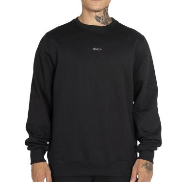 Imagem de Moletom RVCA Careca Campus Blend 270G WT25 Masculino Preto