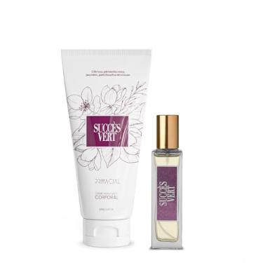 Imagem de Kit Succès Vert Creme Hidratante 200g Perfume 30ml by Primacial