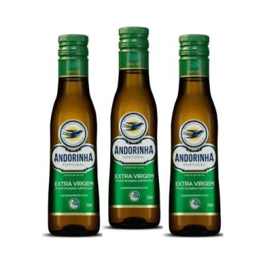 Imagem de Kit 3 Azeite Oliva Andorinha Extra Virgem 250ml Cada