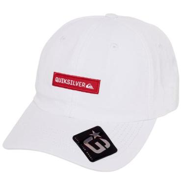 Imagem de Boné Quiksilver Aba Curva DNA Clicker SM25 Branco, Único, Branco
