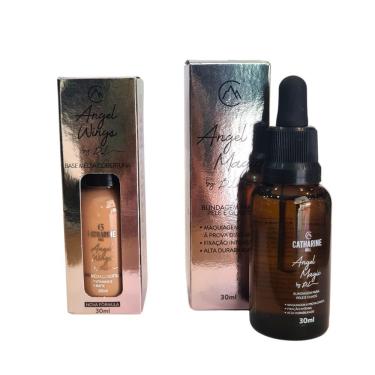 Imagem de Kit Catharine Hill Base Cor Mc03+blindagem Angel Magic 30ml