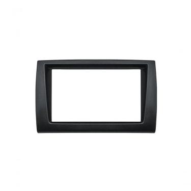 Imagem de Contra Frente Plastica Permak Fiat Bravo 2 Din Preta